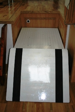 Ramp midway view from saloon